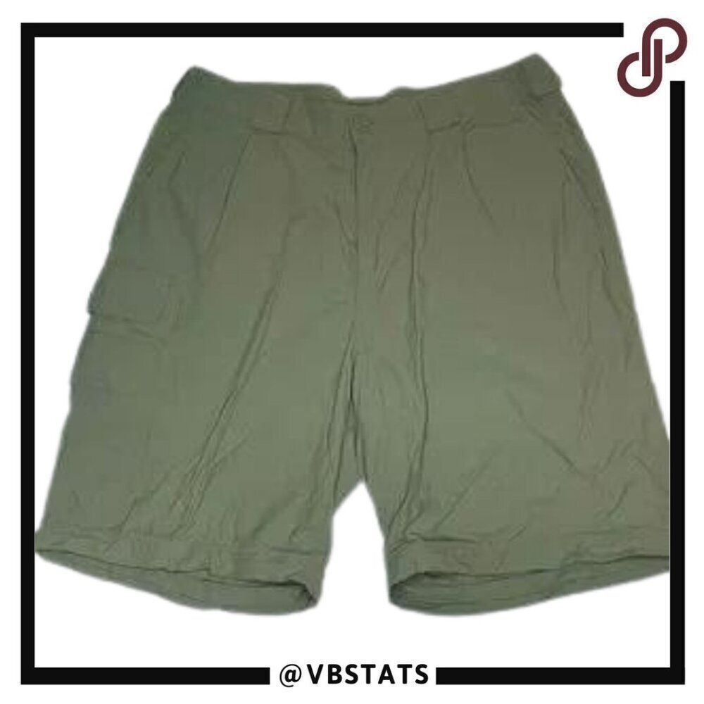 Size 36" Orvis‎ Army Green Flat Front Hiking Shorts